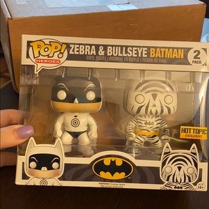 Funko POP! Heroes - Zebra & Bullseye Batman 2 Pack